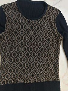 Patterned Knit top