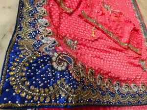 very heavy work Elegant Ethnic Saree with blouse