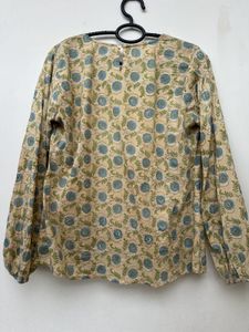 Block Printed Short  Top