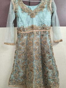 Beautiful Embellished Sarara Set With Dupata