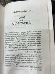 Love and Other Words