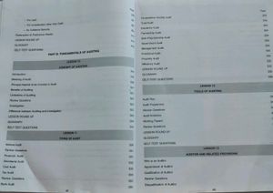 Accounting &amp; Auditing Book Study Material