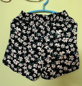 Floral Print Shorts
