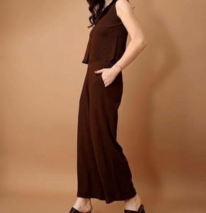 Brown Two-Piece Co-ord Set