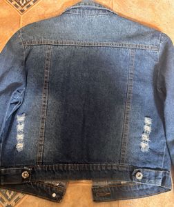 Distressed Denim Jacket
