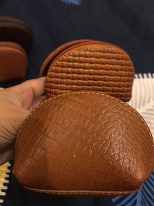 Vintage Brown Coin Purses - Set of 2
