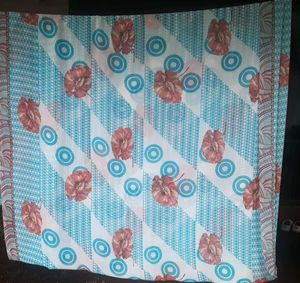 unused chiffon saree with running blouse material