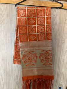 Festive Chaniya With Banarasi Dupatta(no Blowse)
