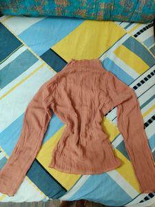 Peach Tunic Top