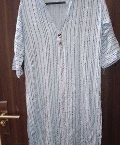 Blue Casual Kurti