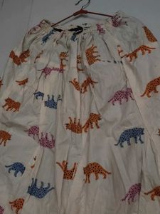 Animal Print Skirt