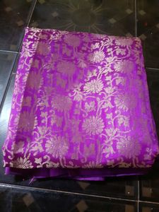 Beautiful Silk Cut Piece Fabric Of 2 Meter.