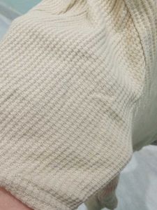 Casual Beige Polo Shirt