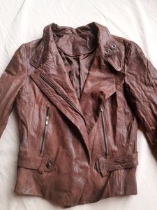 Chic Y2k Leather Jacket