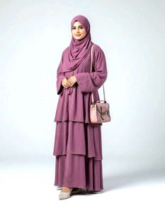 Tiered Abaya Burkha