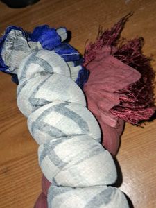 Elegant Dupatta Set 🤎💙🤍