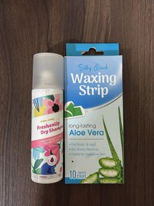 Miniso Wax Strips & Dry Shampoo