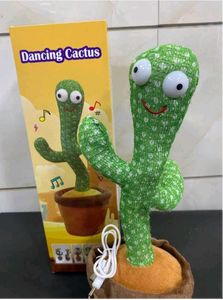 Dancing Cactus Toy Sound Repeat Voice New Pieces