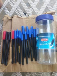 Reynolds Aeroslim Ball Point Pens (Pack Of 15)