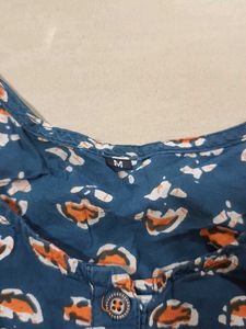 Floral Print Tunic Top