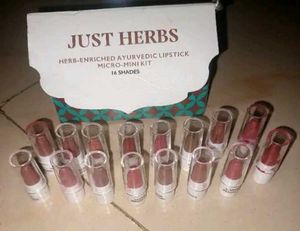 🆕✅Just Hurbs 16 Lipstic Shades