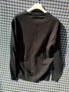 Black Cardigan Sweater