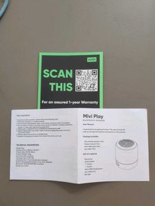 MIVI Bluetooth Speaker - Great Sound, Portable