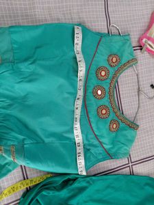 Elegant Sea Green Dress