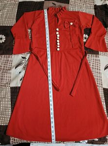Red Flare Dress New❤️🔥