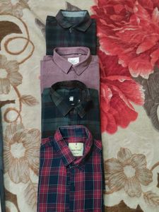 Men's Shirts Pack Of 4