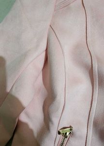 Latin Quarters Pretty Pink Suede  Jacket