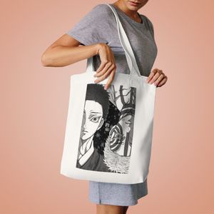 Anime Print Tote Bag