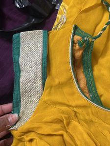 Yellow Saree