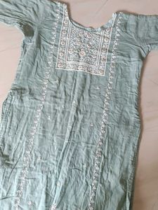 Embroidered Kurti Top