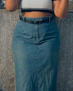 Denim Long Skirt ⭐️