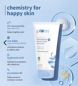 Plum Rice Water &amp; Niacinamide Face Wash