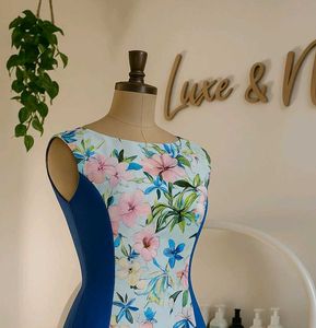 Floral Print Sheath Dress