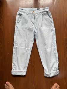 Striped Pull-On Pants