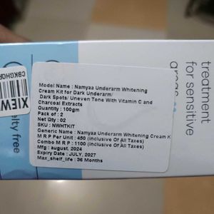 NAMYAA UNDERARM WHITENING KIT