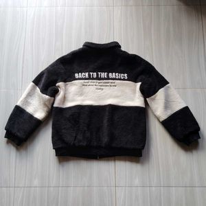 Fluffy Sweater "BACK TO THE BASICS"