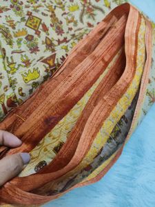 COTTON BLEND SAREE