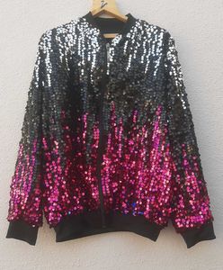 Stylish Multicolor Sequin Jacket
