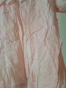 light pink top with lace