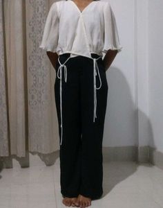 Crop White Top
