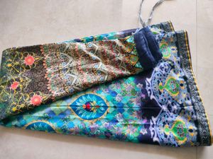 Patterned Ethnic Skirt