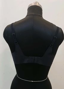 Simple Black Bra size L
