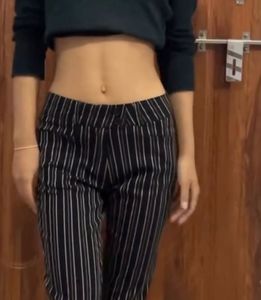 pinstripes Flare pants