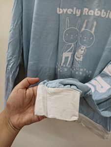 Blue Full Slive Tshirt