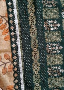 Green Embroidered Kurti