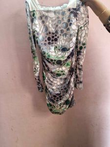 Unique Patterned Party Dress